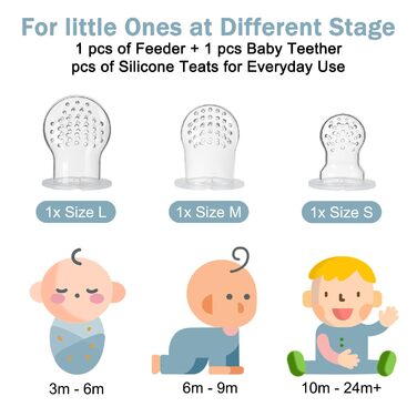Набір силкіконових ніблерів для дітей 2 шт. CLDY