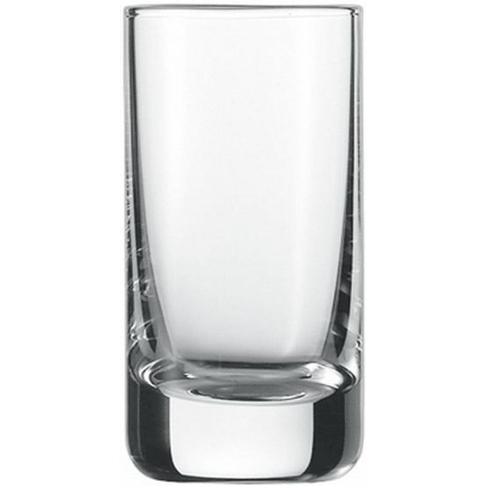 Пивний кухоль SCHOTT ZWIESEL Convention 0,2 л (набір з 6 шт. ), прямолінійний пивний келих для пільзнера, кришталеві келихи з тритану, які можна мити в посудомийній машині, Зроблено в Німеччині (артикул 175500) (Келих для віскі - 0,285 л, Комплект з чарко