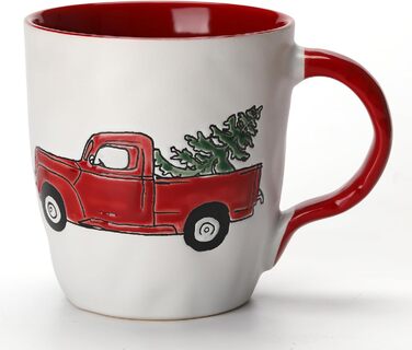 Керамічна різдвяна кружка, велика кавова кружка, різдвяна кружка 16 унцій, велика кружка, керамічна різдвяна кружка, зимова кружка, різдвяна чашка для кави, чаю, молока, різдвяні подарунки на день народження (стиль B)