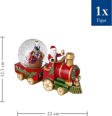 Різдвяна іграшка Снігова куля на потязі Christmas toys Villeroy & Boch