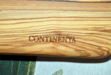 Обробна дошка, набір 2 предмета, оливкове дерево 25 х 15 см Continenta