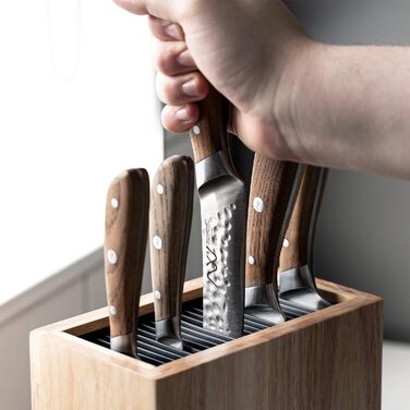 Блок для ножів (гумове дерево) Rockingham Forge