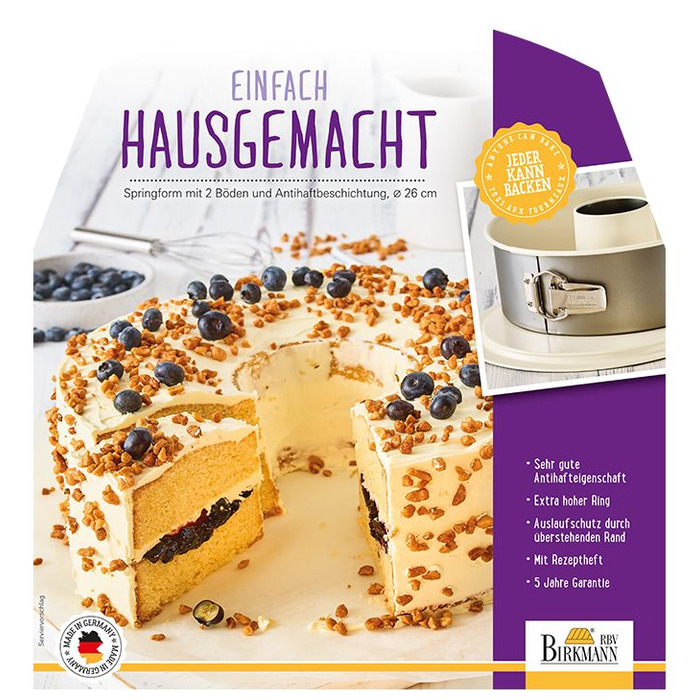 Форма для випічки розємна, 26 см, Einfach Hausgemacht RBV Birkmann