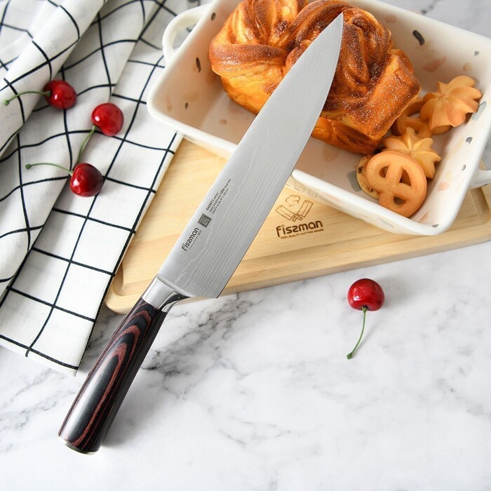 Нож Fissman поварский RAGNITZ 20 см сталь X50Cr15MoV (2824)