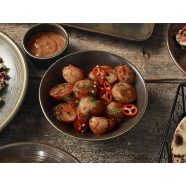 Миска конусная 16 см, 540 мл, Terra Porcelain Black, GenWare