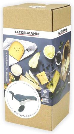 Барабанна терка, нержавіюча сталь 21 x 10,5 x 10 см Fackelmann