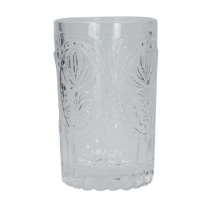 Склянка для напоїв CreativeTops, тиснене скло, 200 мл