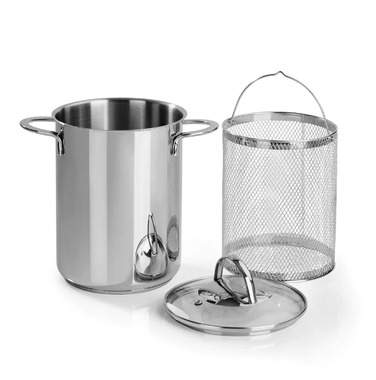 Каструля для спаржі, овочів і макаронів 16 см 4,2л BARAZZONI