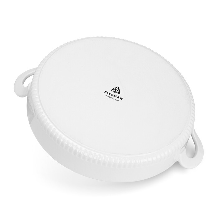 Кругла форма для запікання Fissman 23х6 см / 1,3 л порцеляна (14150)