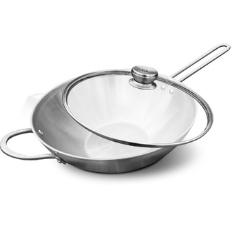 Сковорода вок 30 см зі скляною кришкою Twin Nova Zwilling