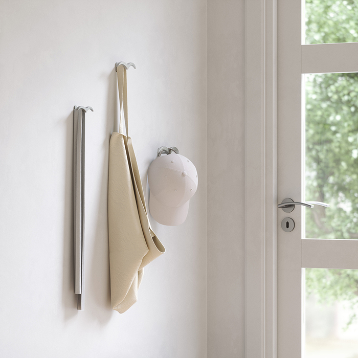 Набір з 3 настінних гачків Alouette 3 предмета нікель Umbra