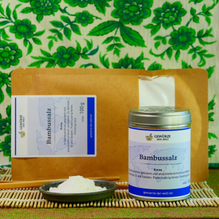 Бамбукова сіль 100 грам Gewurze der Welt