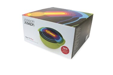 Набір мисок 9 предметів Nest Plus Multicolor Joseph Joseph