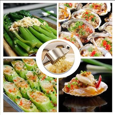 Часникодавка з нержавіючої сталі Auyeetek