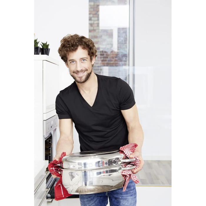 См, 9.00 л, нержавіюча сталь, 6789-38 Multi-roaster, 38