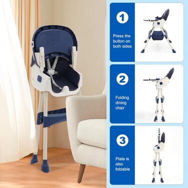 Дитячий стільчик для годування від 6 місяців Maycoly