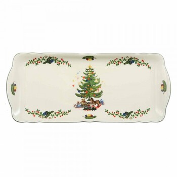 Тарілка для торта, квадратна 35 см  Marie-Luise Weihnachtsnostalgie Seltmann Weiden