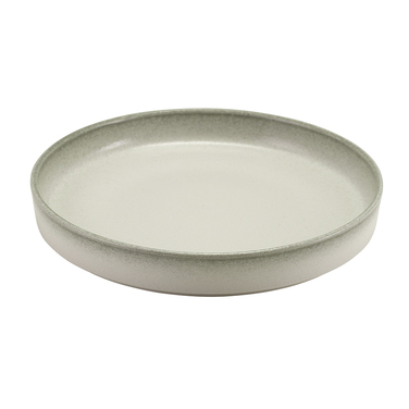 Тарілка презентаційна з бортиком 18*h 2.7 см, сіра, Sereno Cirrus, GenWare