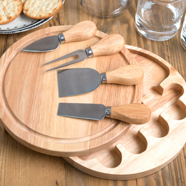 Набір кухонних аксесуарів для сиру CreativeTops GOURMET CHEESE, 21 x 21 x 3,8 см