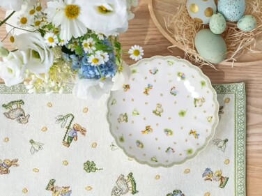 Святкова серветка під тарілку Easter Delight Villeroy & Boch, 48x32 см, набір 6 предметів