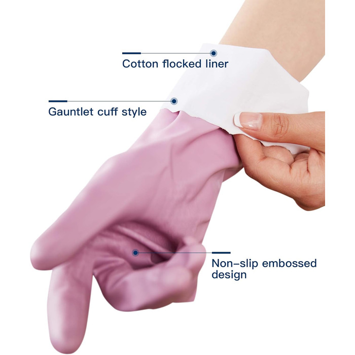 Рукавички для миття посуду розмір M LANON Protection