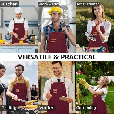 Фартух кухонний червоні FunChaos