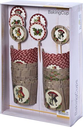 Набір форм і прикрас для випічки, 24 шт, Winter-Poesie RBV Birkmann