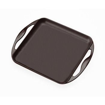 Сковорода гриль 33 см, чорний Le Creuset