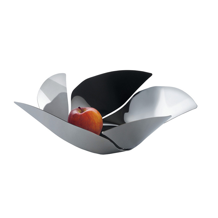 Блюдо для фруктів 29х11х29 см металік Twist again Alessi