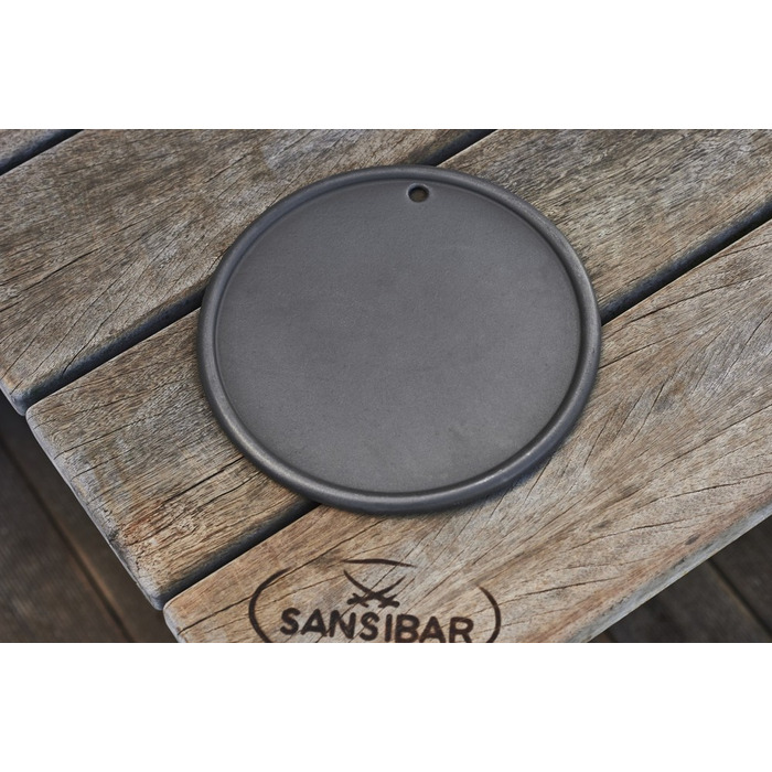 Тарілка для гриля, чорна 30 см Sansibar Rosle