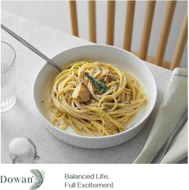 Набір сковорідок для кіша з 2-8-дюймової керамічної форми для пирога для випічки, порцелянова форма для торта Глибоке блюдо для пирога, піци, кіша без скоринки, курячий горщик, кругла форма для подачі макаронів Придатна для мікрохвильової печі, біла