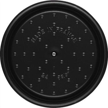 Кокот круглый 26 см, 4,7 л бордо Staub