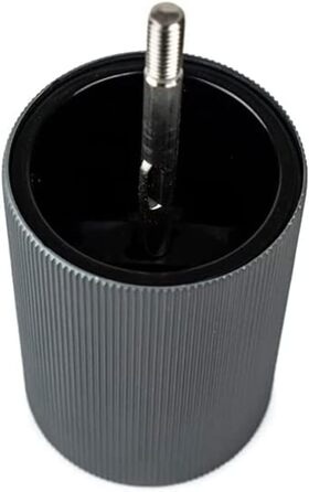 Лінія млина для перцю 12 см чорний перець - Класичне регулювання помелу - Алюміній і дерево з ущільненням PEFC - Карбонові кольори (один розмір, вуглецеві кольори - 18 см)