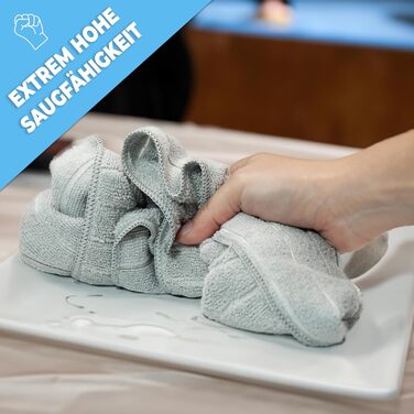 Набір кухонних рушників з 10 предметів 50 x 70 см limpando