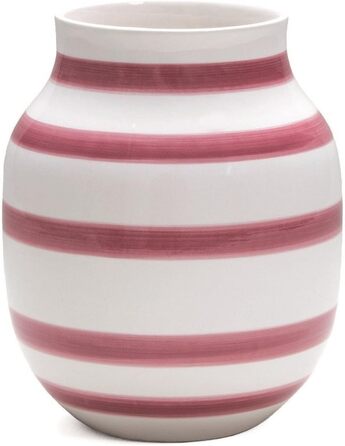 Ваза 20 см біло-рожева Omaggio Kähler