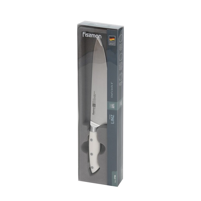 Нож Fissman поварской LINZ 20 см X50CrMov15 сталь (2766)