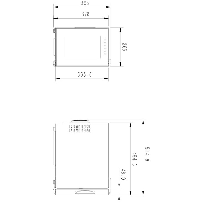 Малий винний холодильник до 6 пляшок чорний Cavin