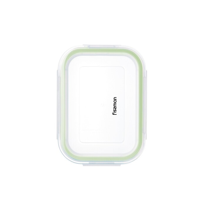 Контейнер Fissman з кришкою 18x13x6 см / 630 мл жаростійке скло (17315)