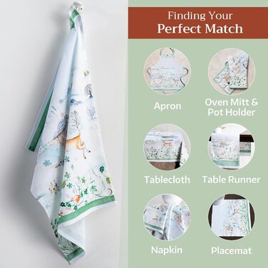 Набір з 3 багатоцільових кухонних рушників Maison d&39 Hermine Rural Christmas, 100 бавовна Барні рушники День подяки/Різдво (50 см x 70 см) (27 - Snowy World)