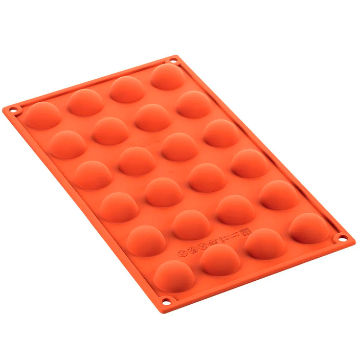 SF006/C Форма силіконова 'напівсфера' 30 мм, h 15 мм