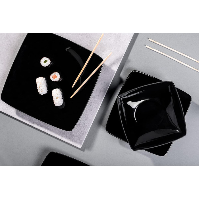 Тарілки для сніданку на 6 персон 22 см Konsimo