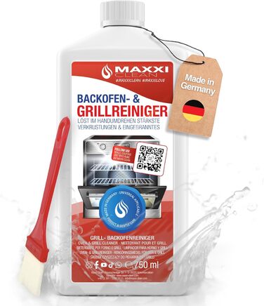Засіб для миття духовок і кухонних плит 750 мл Maxxi Clean