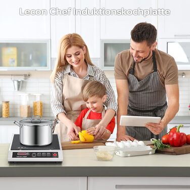 Индукционная варочная поверхность 3500 Вт lecon chef