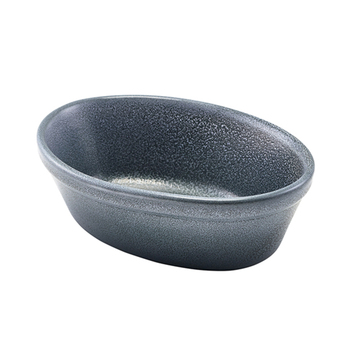 Страва овальна для пирога, 16 см, 350 мл, ефект чавуну, Graphite, GenWare