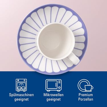 Блюдце до чашки для еспресо 11,7 см, синій Fleur Villeroy & Boch