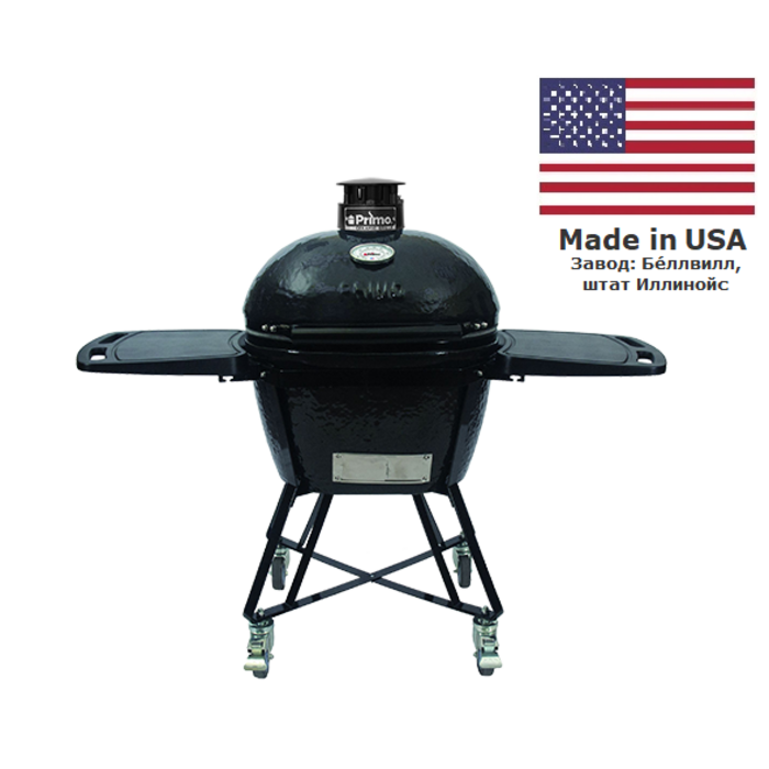 Керамический угольный гриль Primo Large Oval All in One PGCLGCG Код: 004193