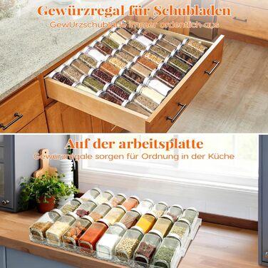 Органайзер для спецій на 24 предмети Aonext