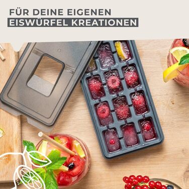 Форма для льоду з герметичною кришкою FACKELMANN