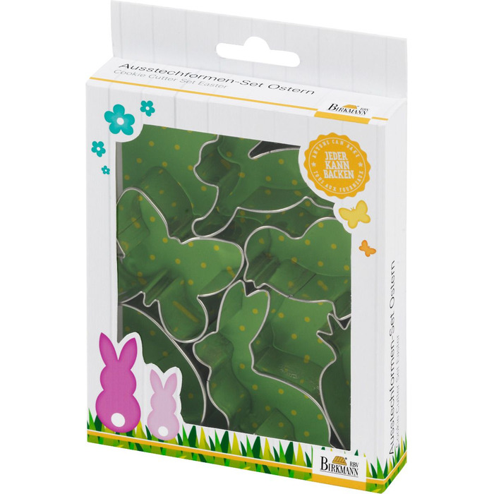 Набор форм для печенья в пасхальном стиле, 6 предмета, RBV Birkmann
