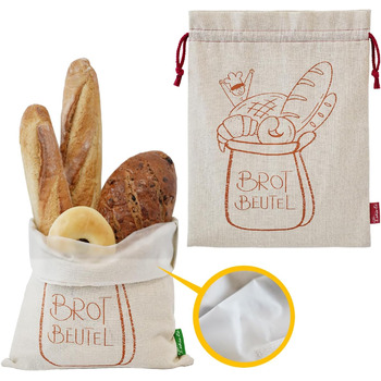 Мішок для хліба 43 х 33 см, набір 2 предмети Feherlo